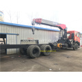 Dongfeng 6x4 heavy duty truck mounted crane